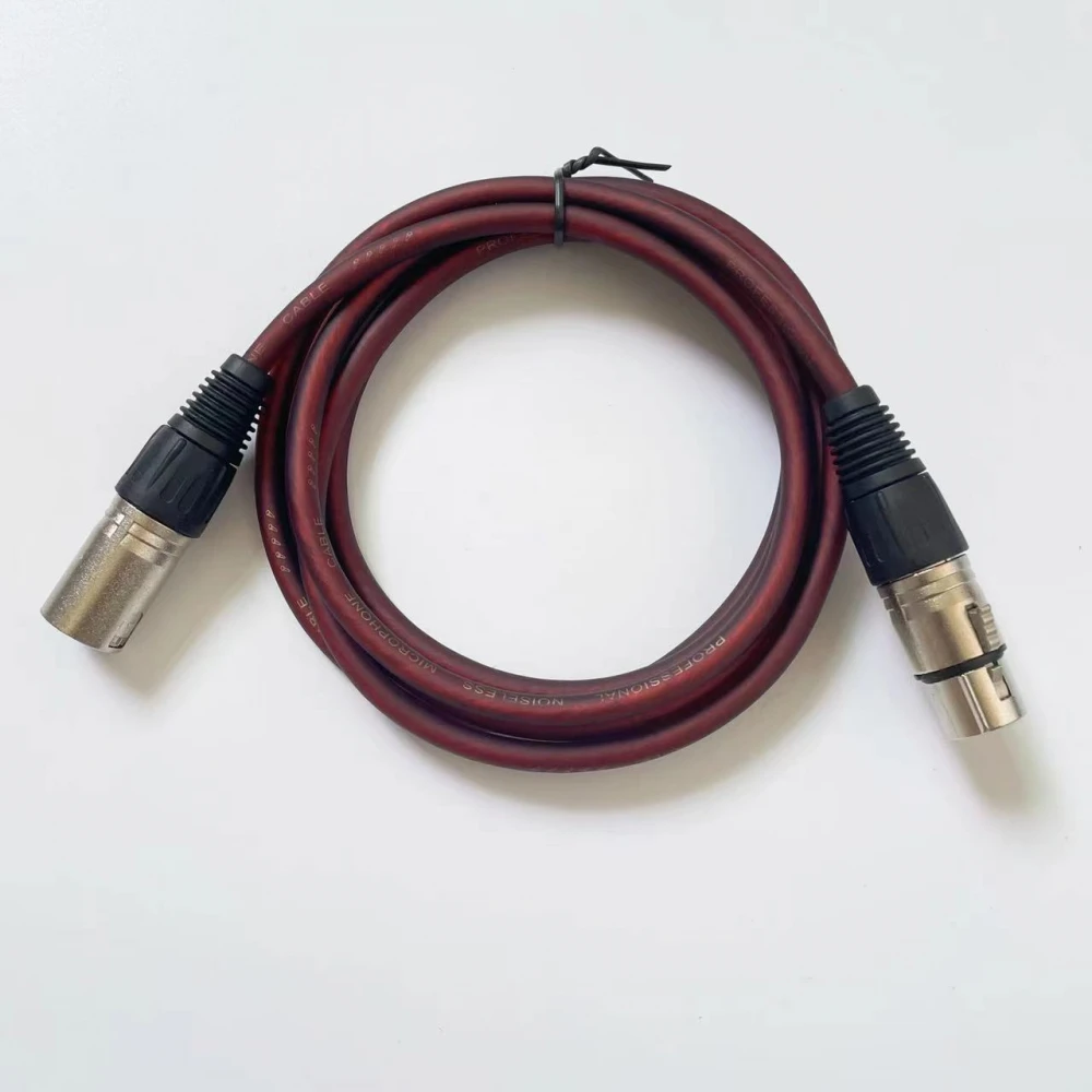 Cablu audio XLR tata – XLR mama 3pini, profesional, 1M