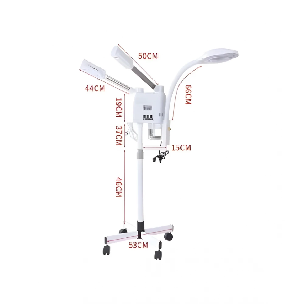 Vapozon cu Lampa de Marire, 3 in 1, aparat profesional pentru tratamente faciale si ingrijirea pielii