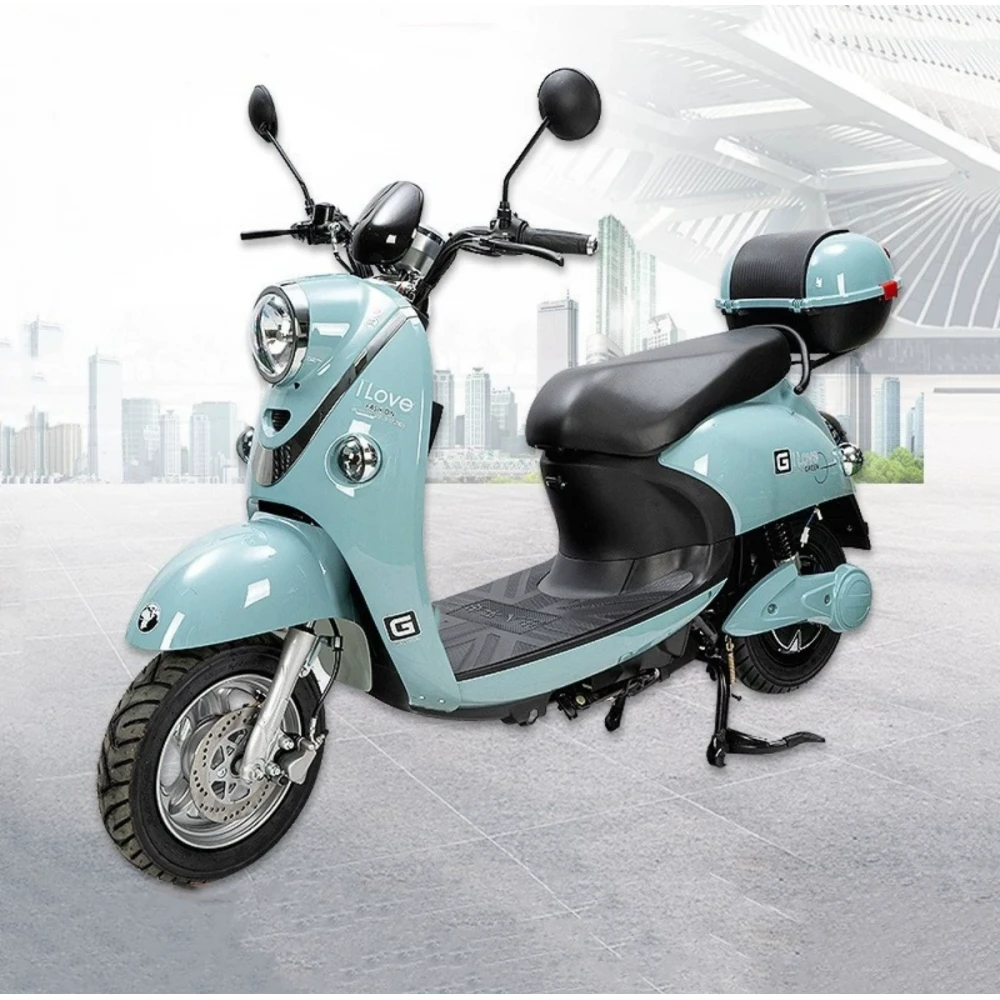 Scuter electric cu pedale - MOPED 400W / 72V - 35A  - viteză, confort și eficiență fără permis, 100km autonomie baterie