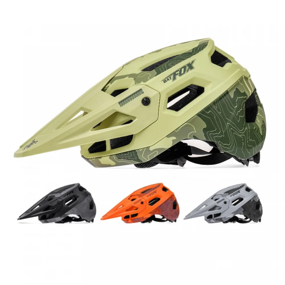 Cască de bicicletă BatFOX MTB Ușoară și Sigură pentru Adulți - Ventilație 16 Vents, Certificare CPSC & EN1078, Reglabilă 56-60cm - Flytec™