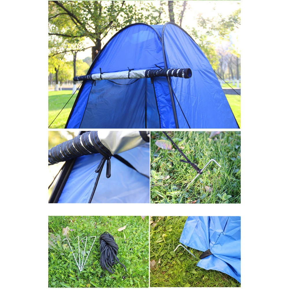 Cort portabil  pentru duș cu deschidere automată / Cort Tip Cabina Dus pentru Camping, Plaja, Pescuit, Instalare Rapida, Husa Depozitare Inclusa, Pliabil