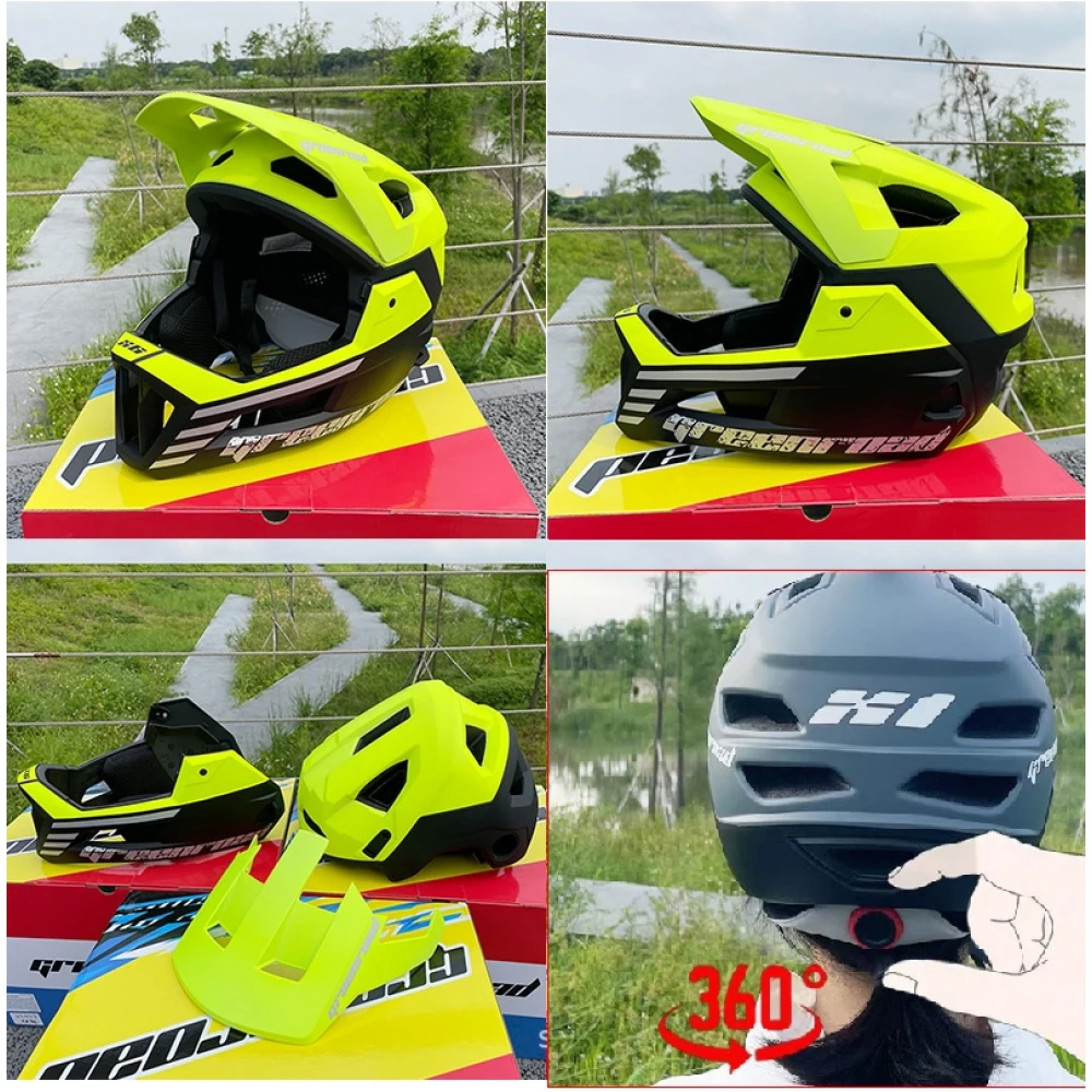 Cască Cross full face pentru Motociclete, Dirt Bike, MX/Enduro, Atv, Mărime M, L, XL, Trotinetă Electrică