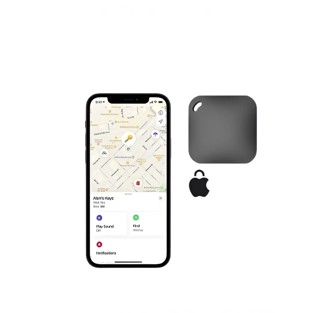 Localizator Inteligent GPS, Dispozitiv Anti-Pierdere cu Localizare in Timp Real, Pentru Copii, Animale, Adulti Chei sau Bagaje, Compatibil iOS Find My Apple,AIRTAG,Tracker