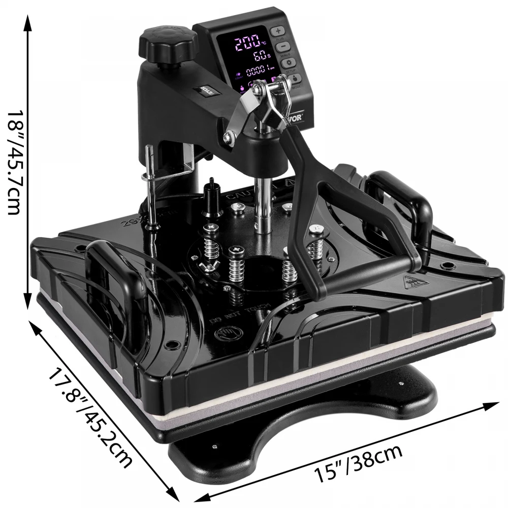 Presă transfer termic 30x38cm, personalizări 10 în 1 1000w, Sublimare combo 10 in1, tricouri, plăci ceramice, hanorace, fețe de pernă, ghiozdane, stegulețe, căni, șepci, farfurii,pixuri