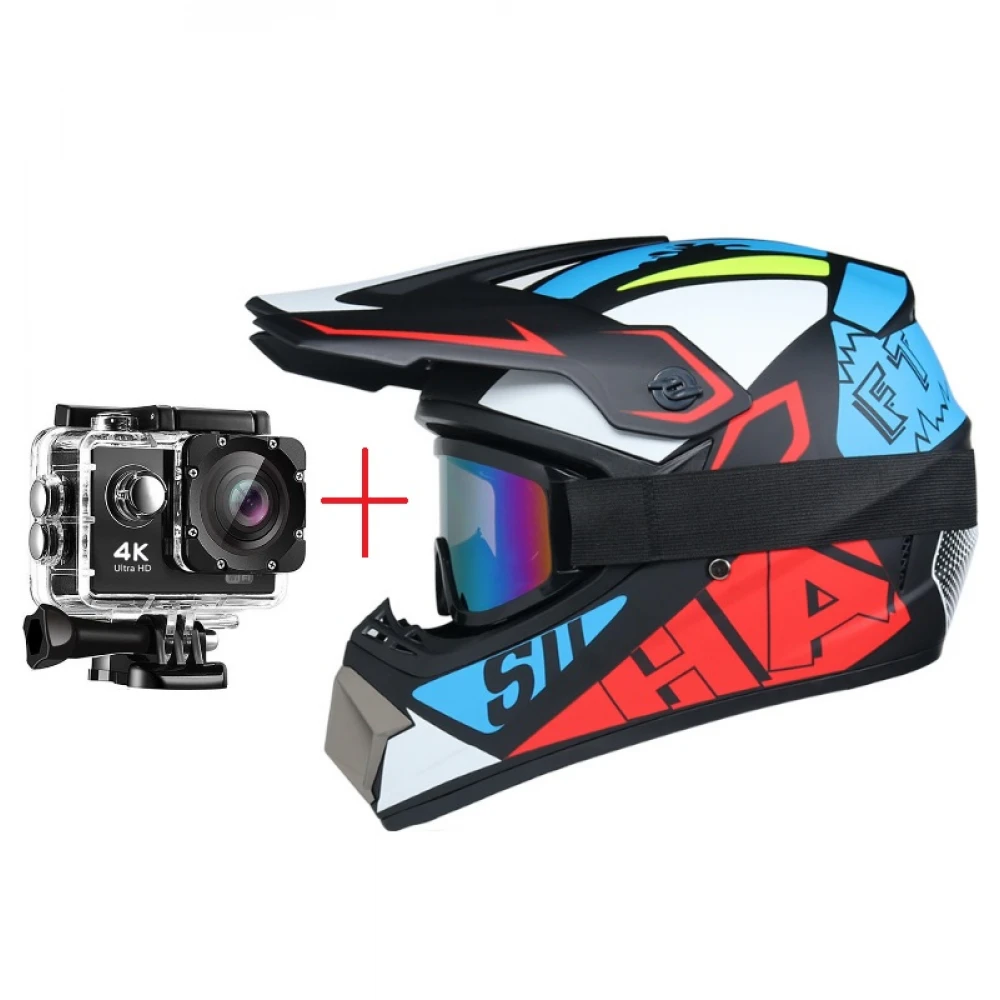 Cască Cross full face pentru Motociclete, Dirt Bike, MX/Enduro, Atv, Mărime M, L, XL, Trotinetă Electrică