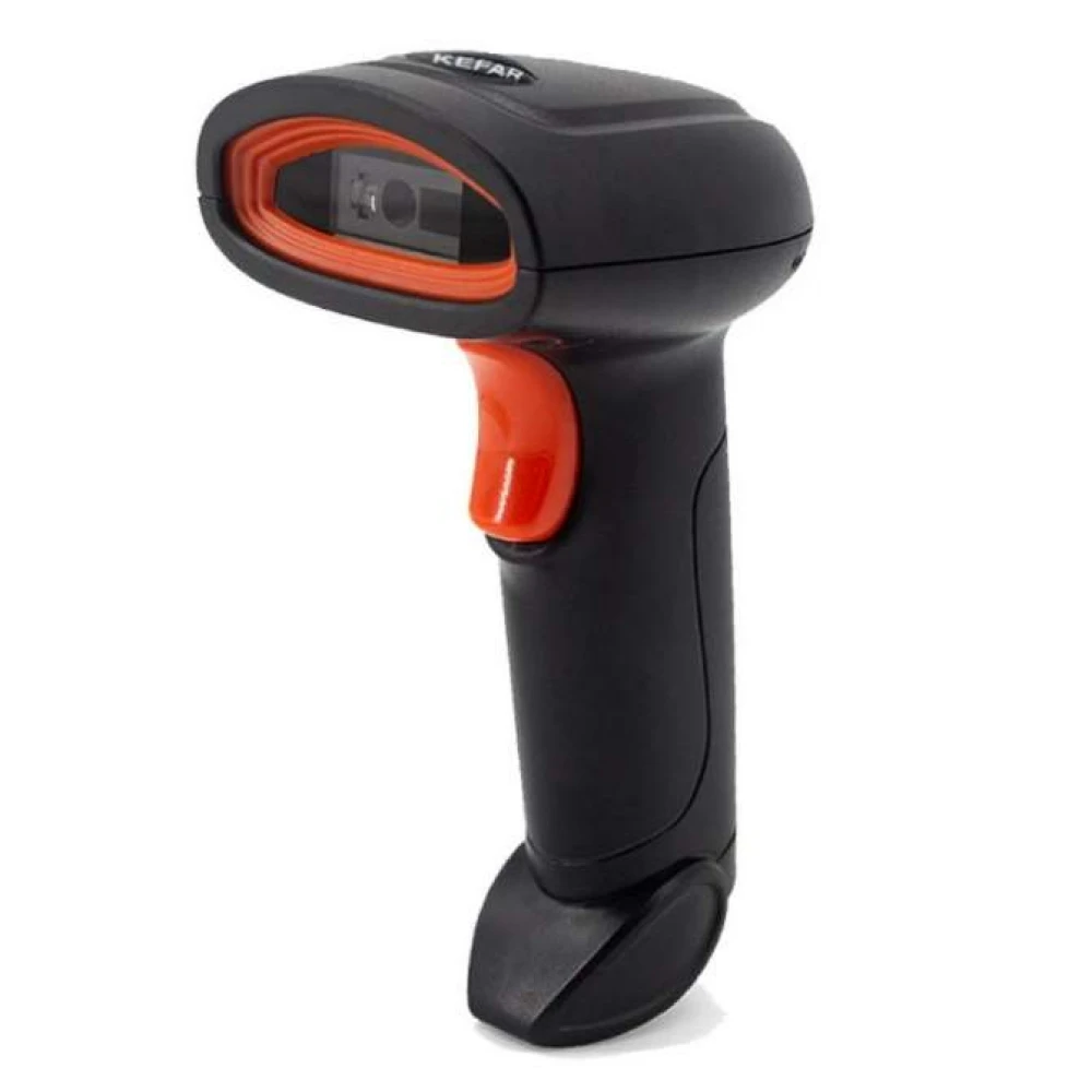 Cititor coduri de bare, barcode scanner 2D cu laser, wireless, încărcare USB, 2.4 G