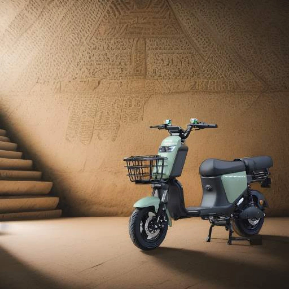 Scuter electric cu pedale - MOPED 400W / 72V - 35A  - viteză, confort și eficiență fără permis, 100km autonomie baterie