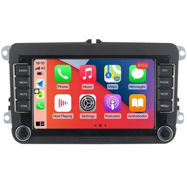 GPS Navigație Android 1/16Gb - Volkswagen Golf 5 6 Passat B6 B7 CC Tiguan Touran Jetta Polo Skoda Octavia Superb Seat Leon, 7 inch, Carplay, Usb, Wi Fi, Bluetooth