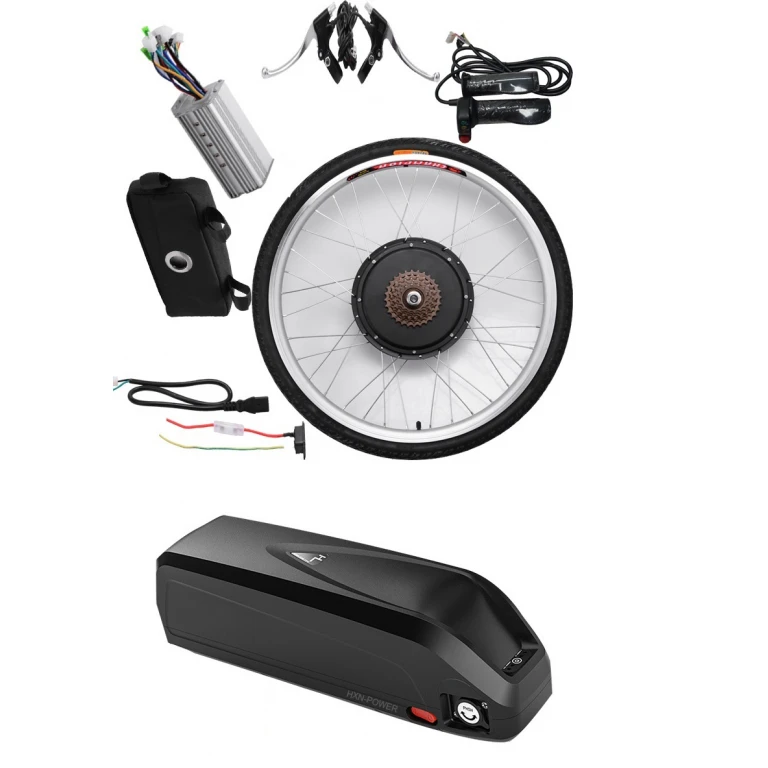 Kit complet motor electric de bicicletă cu baterie 36v 10Ah instalare simplă