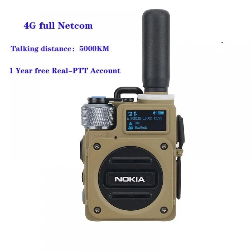 Set Walkie Talkie Nokia G6 / Transmisie până la 5000km / Cartelă Sim / Frecvența 400-470Mhz