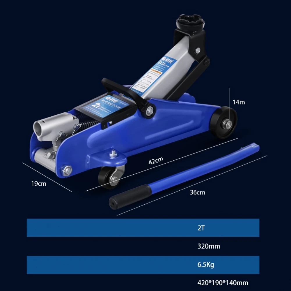 Cric hidraulic profesional tip "crocodil" cu carcasă PVC - ridicare 2 tone pentru vulcanizare, service auto - DITTOM