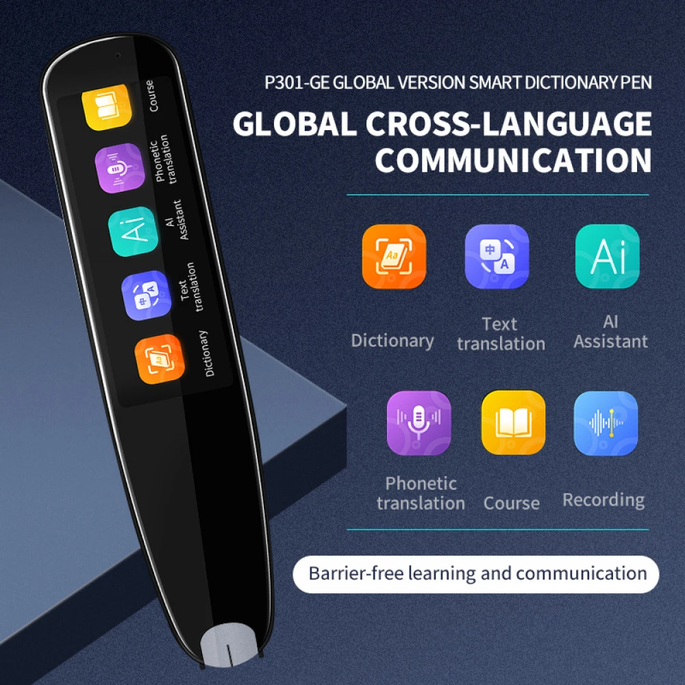 Stilou portabil cu scanner  pentru traducere instant 112 limbi internaționale