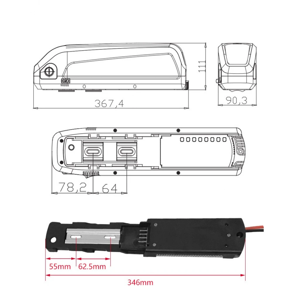 Kit complet motor electric de bicicletă cu baterie 36v 10Ah instalare simplă