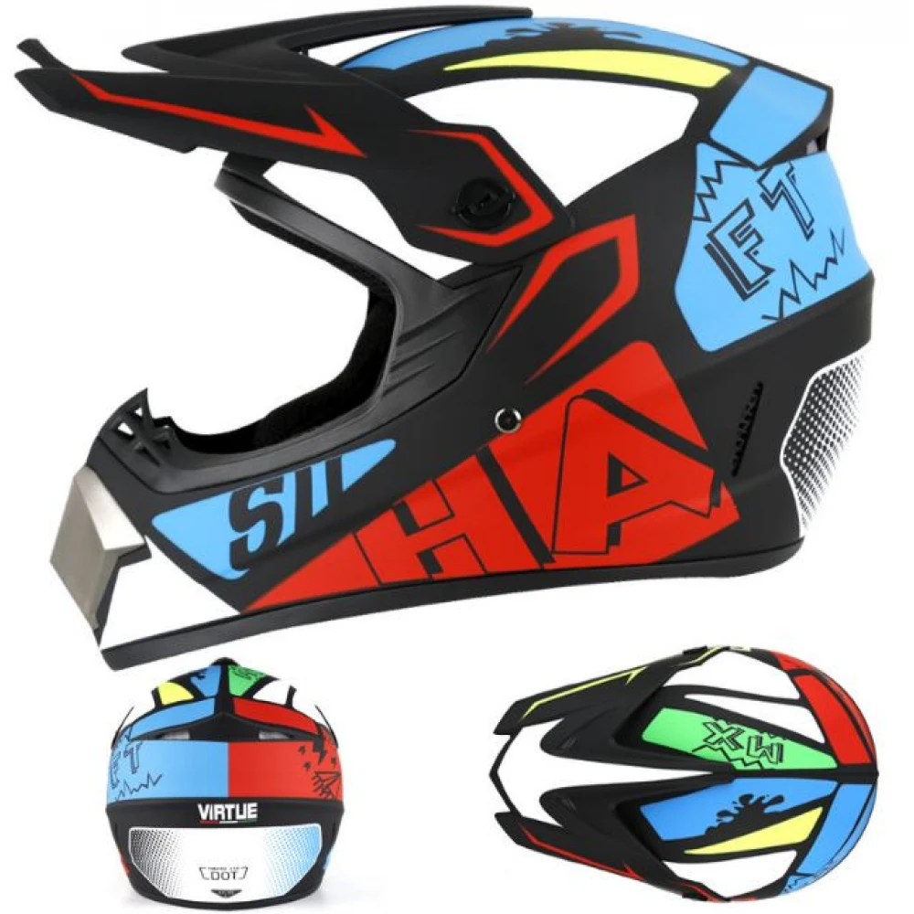 Cască Cross full face pentru Motociclete, Dirt Bike, MX/Enduro, Atv, Mărime M, L, XL, Trotinetă Electrică