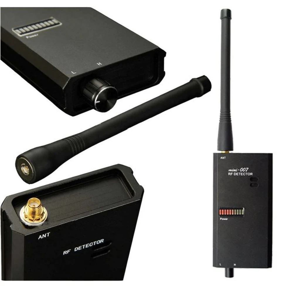 Detector profesional pentru telefoane, microfoane, camere ascunse spion GSM GPS 3G 4G 