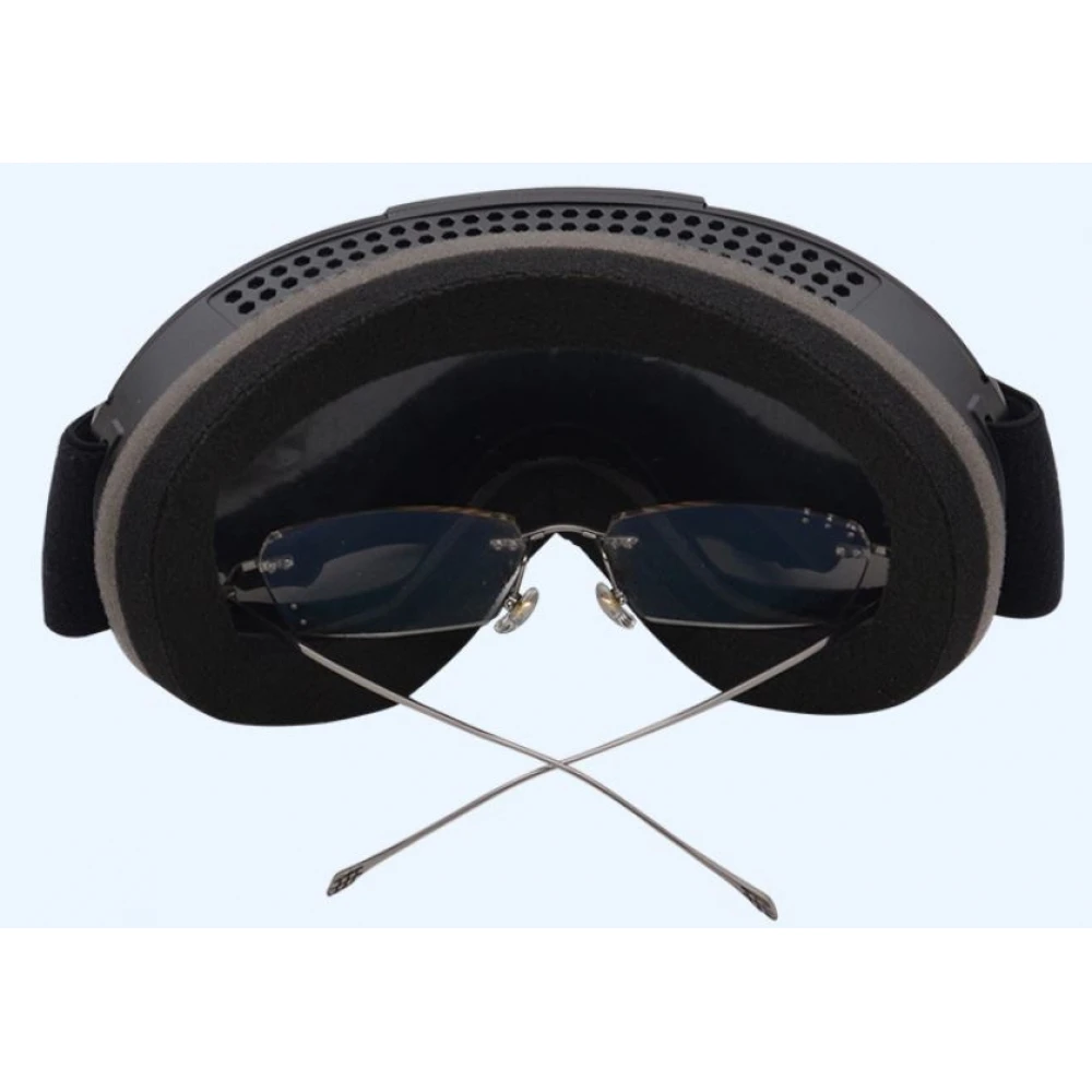 Ochelari Ski / Schi / Snowboard/ Snowmobil / Adulți unisex, cu lentile dublu ventilate anti-ceață, lentilă tip oglindă sferică