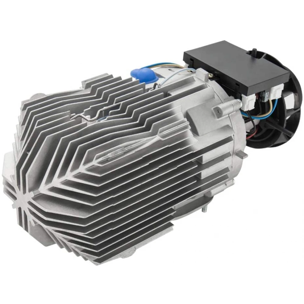 Sirocou / Încălzitor Diesel / Corp Aluminiu, 24 V, 2,5,8 kW (2 acumulatori), Ideal pentru case, spații, Bujie Kyocera, Premium 