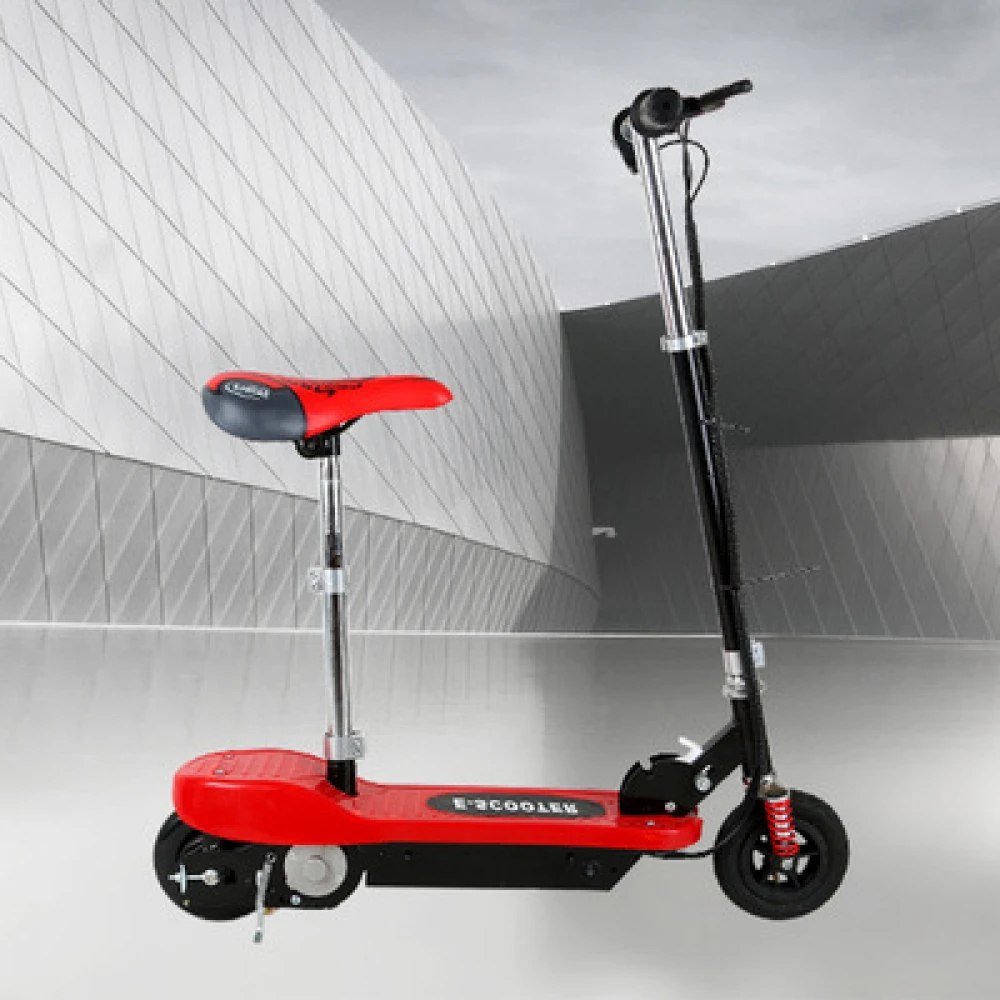 Trotinetă electrică copii cu telescoape față, pliabilă, 15 km/h 120W E-Scooter electric cu frână și viteze pe ghidon