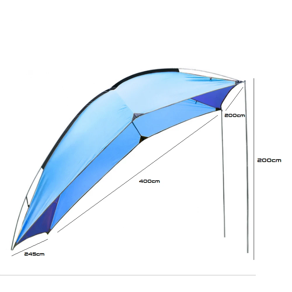 Cort/umbrar auto,multifuncțional,modular dimensine 400cm*200cm*2.45cm