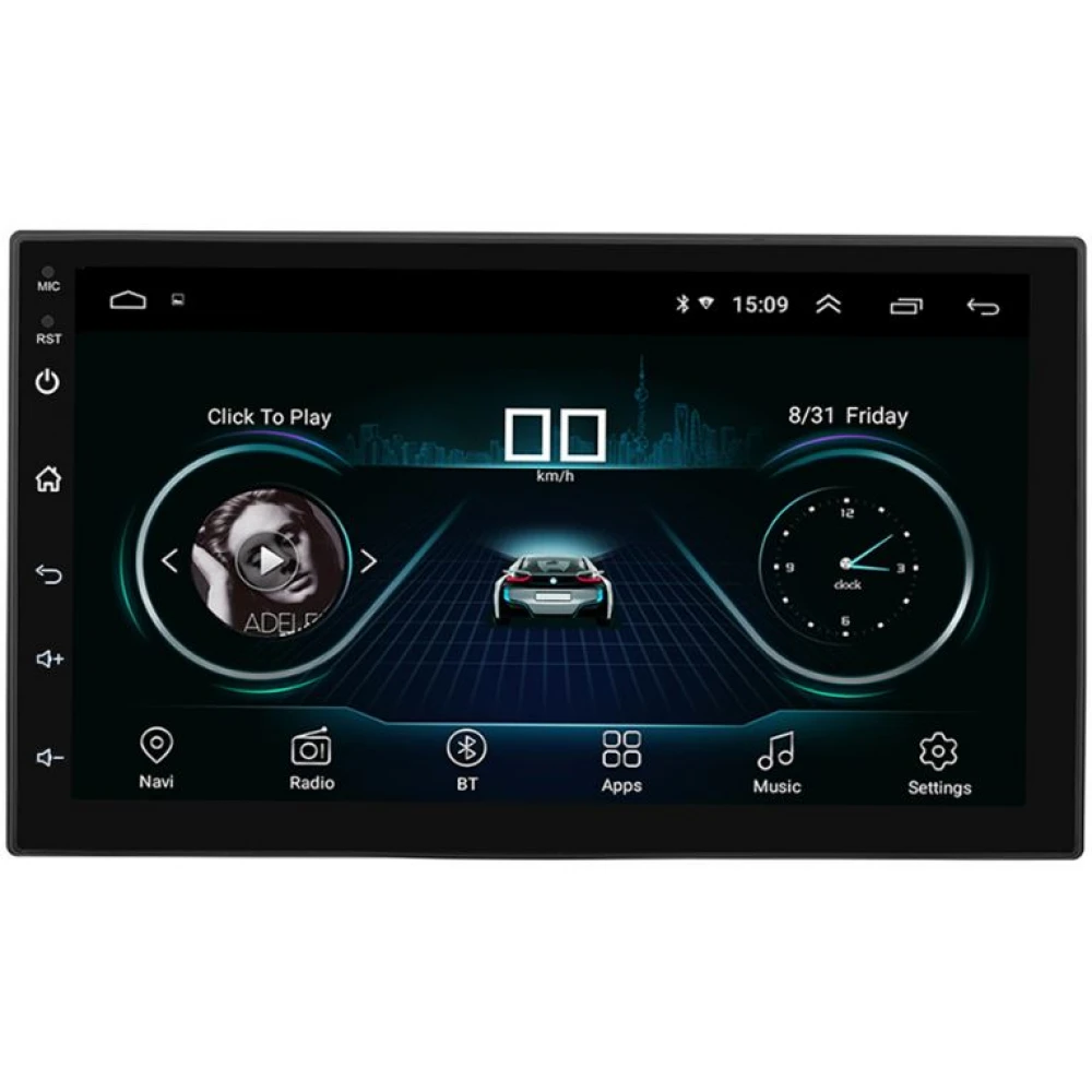 Navigație auto multimedia, 2 DIN, Android, GPS, Radio DVD Player Mp5, Video, 7 inch, WiFi