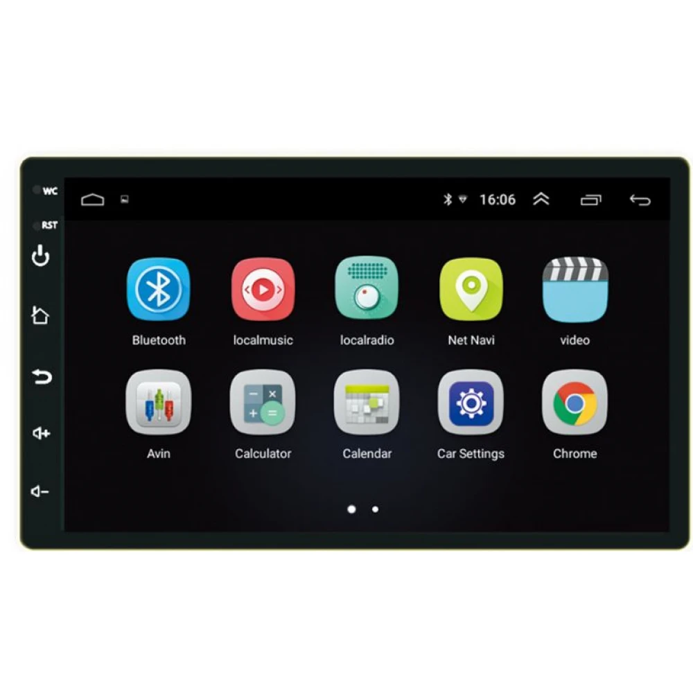 Navigație auto multimedia, 2 DIN, Android, GPS, Radio DVD Player Mp5, Video, 7 inch, WiFi