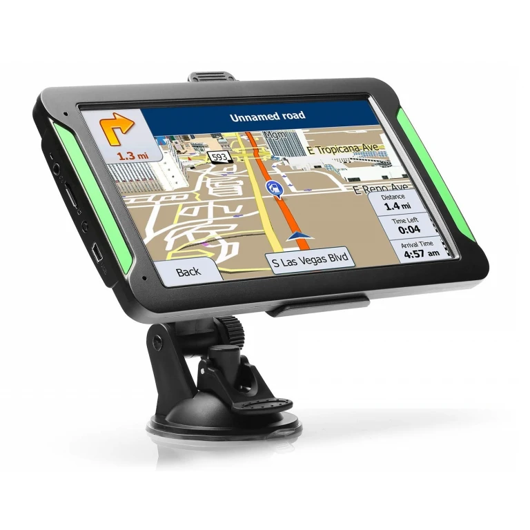 Navigație GPS camion, 7 inch HD, 8 GB, auto, Europa + America, cu IGO TRUCK GPS (update hărți 2024)